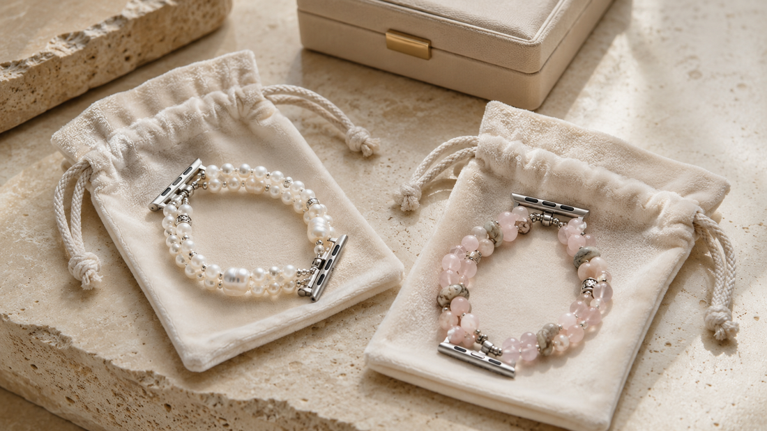 How to Clean and Care for Beaded, Stone and Pearl Apple Watch Bands
