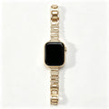 Lustre Link Style Metal Fashion Jewelry Band for Apple Watch