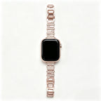 Lustre Link Style Metal Fashion Jewelry Band for Apple Watch
