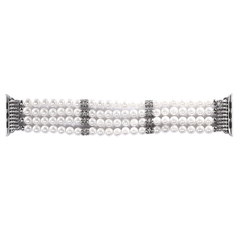 Luxury Stainless Steel Link Jewelry Strap for Apple Watch