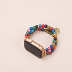 Boho Natural Stone Beaded Bracelet Band for Apple Watch