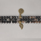 Boho Natural Stone Beaded Bracelet Band for Apple Watch
