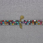 Boho Natural Stone Beaded Bracelet Band for Apple Watch