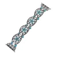Turquoise Style Beaded Jewelry Bracelet for Apple Watch