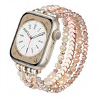 Luxury crystal jewelry Apple Watch band lifestyle accessory