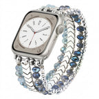 Crystal Apple Watch bracelet band available in multiple colors