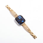 Luxury crystal bracelet watch band for Apple Watch with sparkling rhinestone design