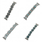 Turquoise Style Beaded Jewelry Bracelet for Apple Watch